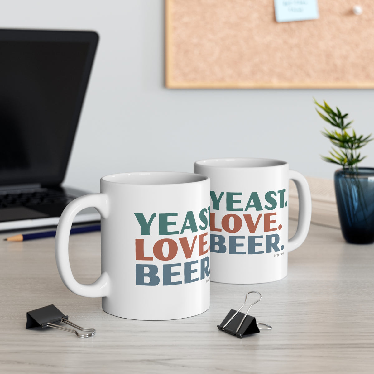 Yeast. Love. Beer – Mug – Proper Classy™