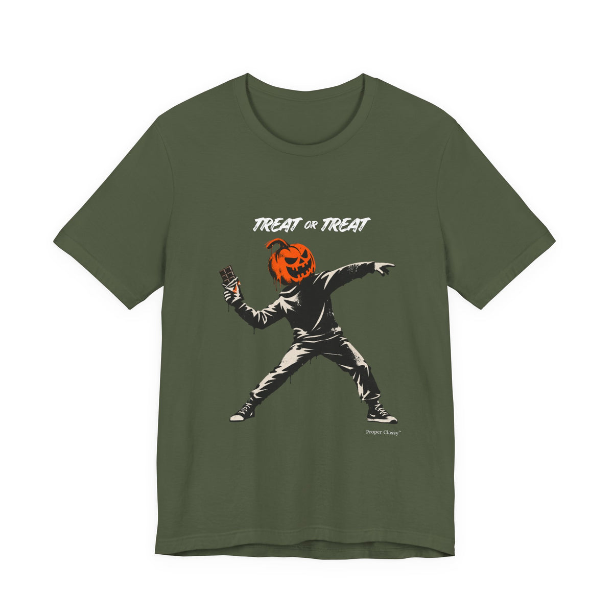 TREAT OR TREAT Halloween – T-Shirt – Proper Classy™