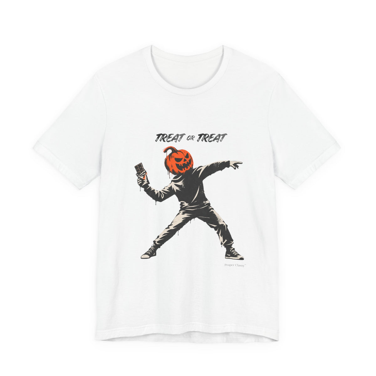 TREAT OR TREAT Halloween – T-Shirt – Proper Classy™