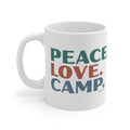 Peace. Love. Camp – Mug – Proper Classy™