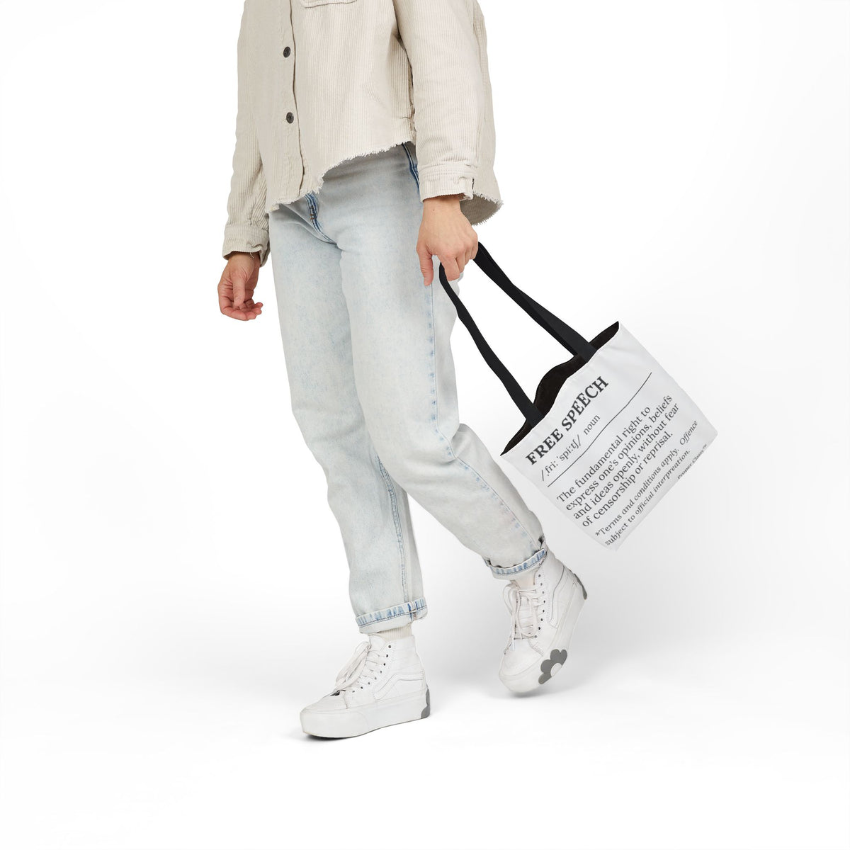 Free Speech Definition Canvas Tote Bag – Proper Classy™