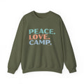 Peace. Love. Camp – Sweatshirt – Proper Classy™