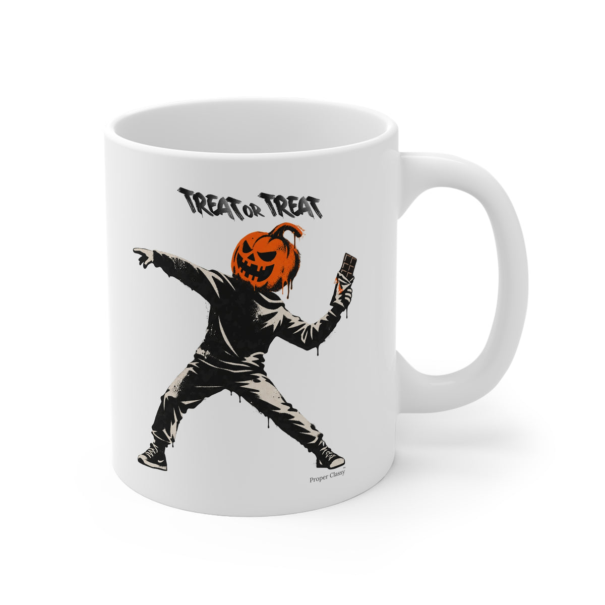 TREAT OR TREAT Halloween Mug – Proper Classy™